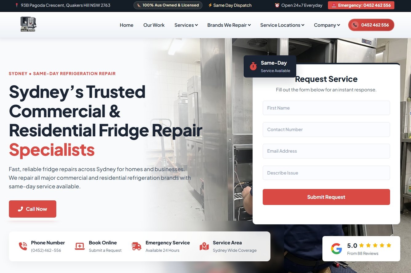 Ace Fridge Repairs Sydney